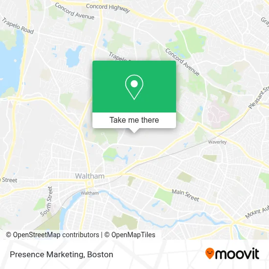 Presence Marketing map