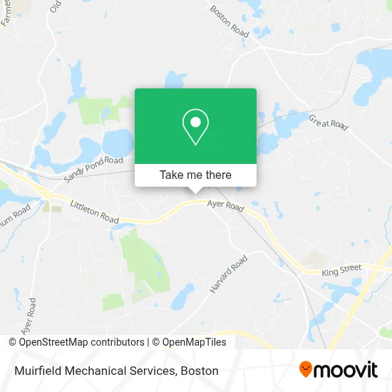 Muirfield Mechanical Services map