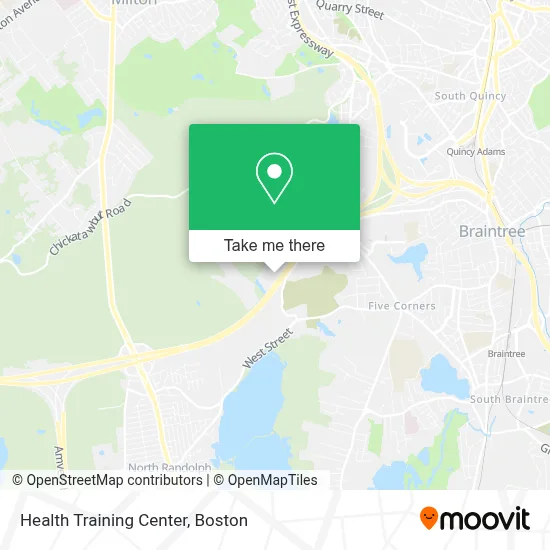 Health Training Center map