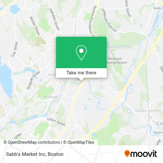 Sabb's Market Inc map