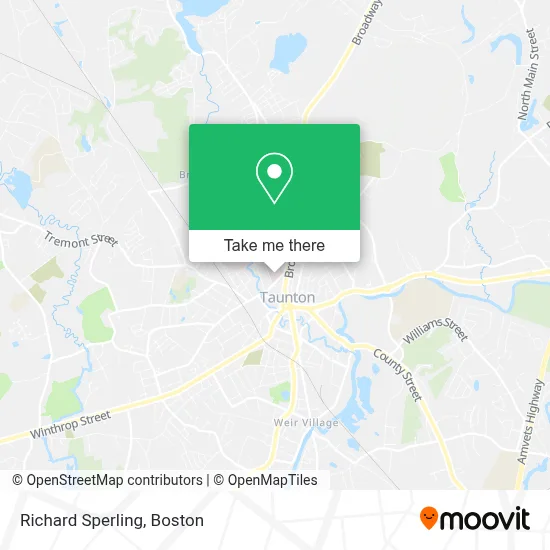 Richard Sperling map