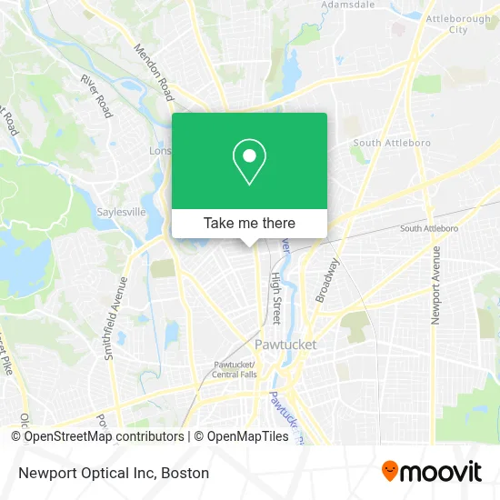 Newport Optical Inc map