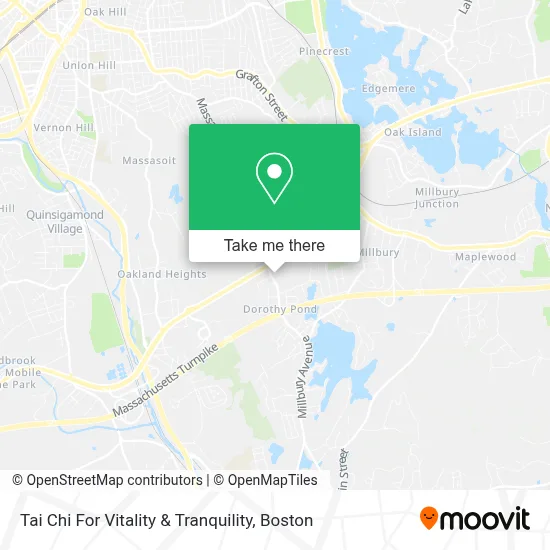 Tai Chi For Vitality & Tranquility map