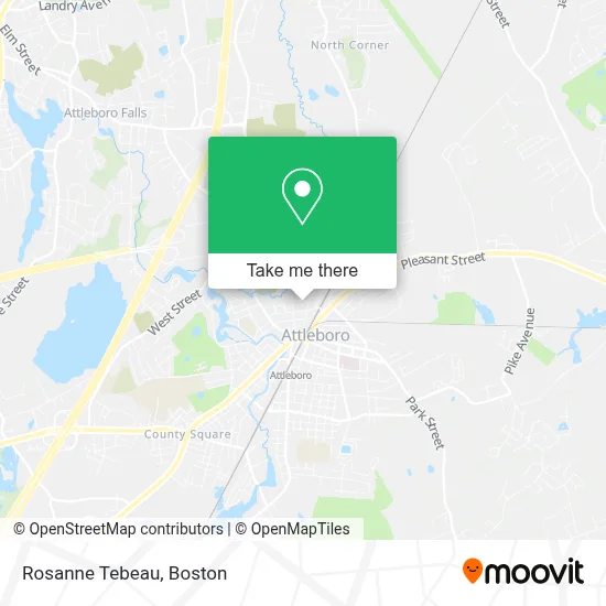 Rosanne Tebeau map
