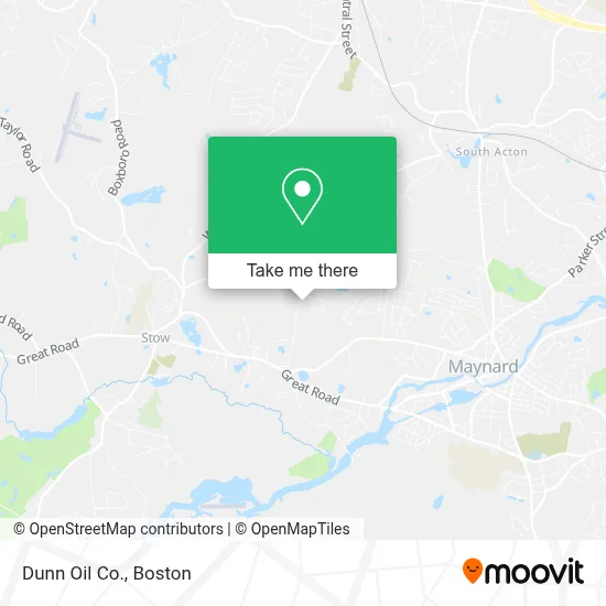 Dunn Oil Co. map