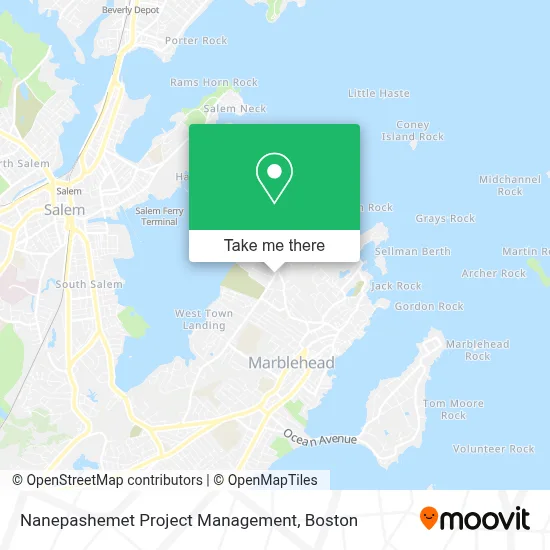 Nanepashemet Project Management map