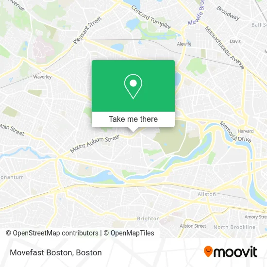 Movefast Boston map