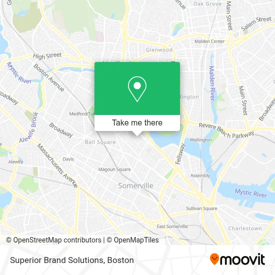 Superior Brand Solutions map