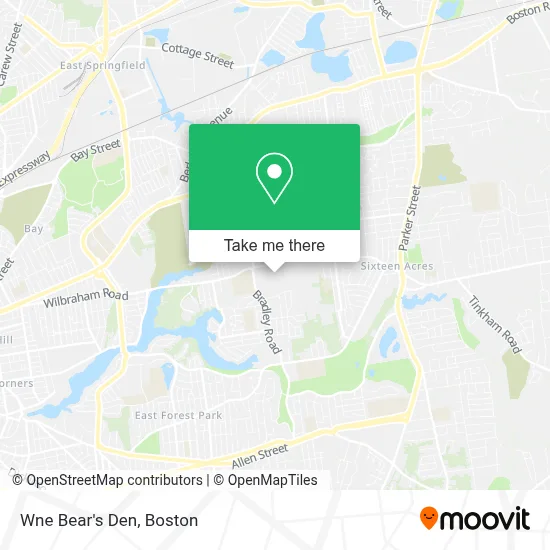 Wne Bear's Den map