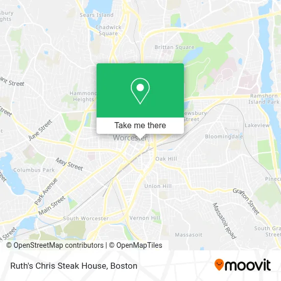 Ruth's Chris Steak House map
