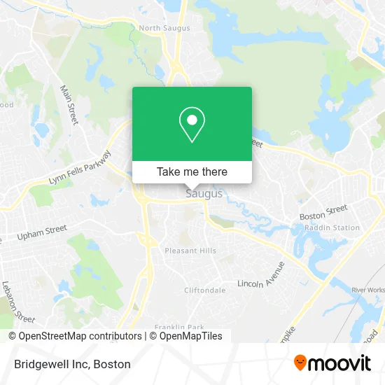 Bridgewell Inc map