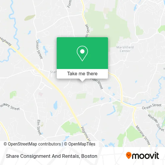 Share Consignment And Rentals map