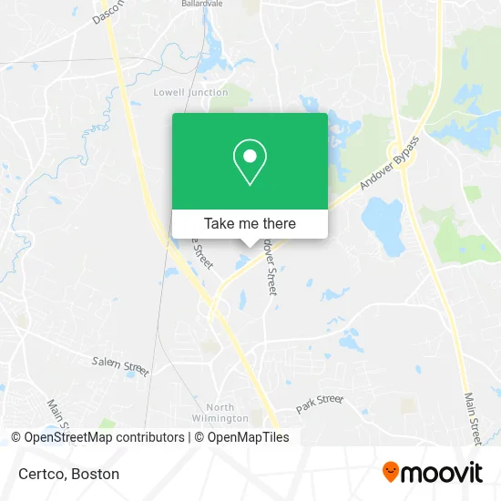 Certco map