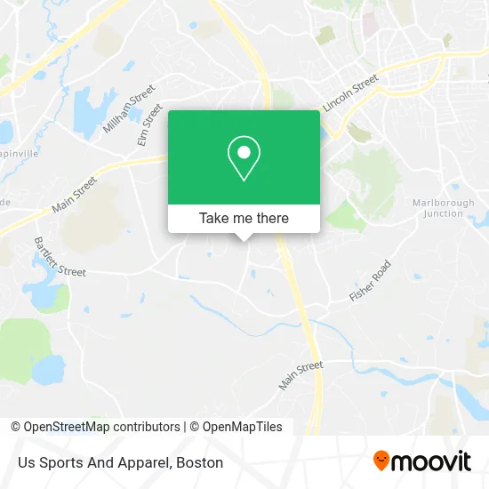 Us Sports And Apparel map