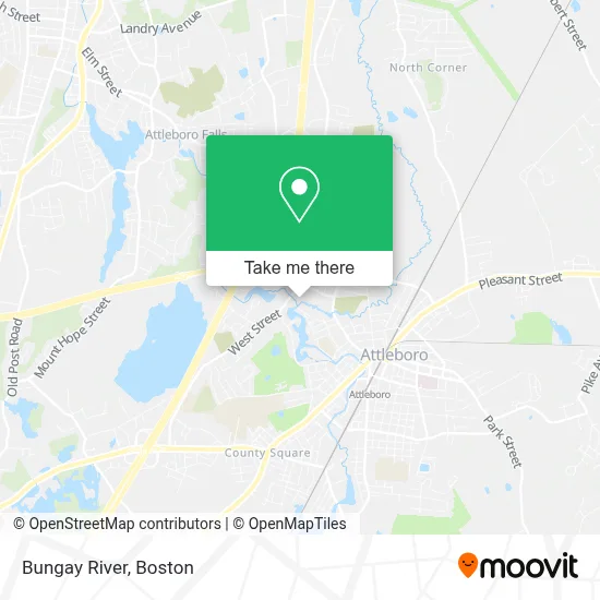 Bungay River map
