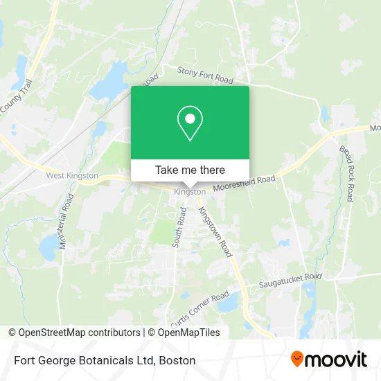 Fort George Botanicals Ltd map