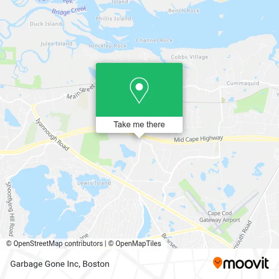 Garbage Gone Inc map