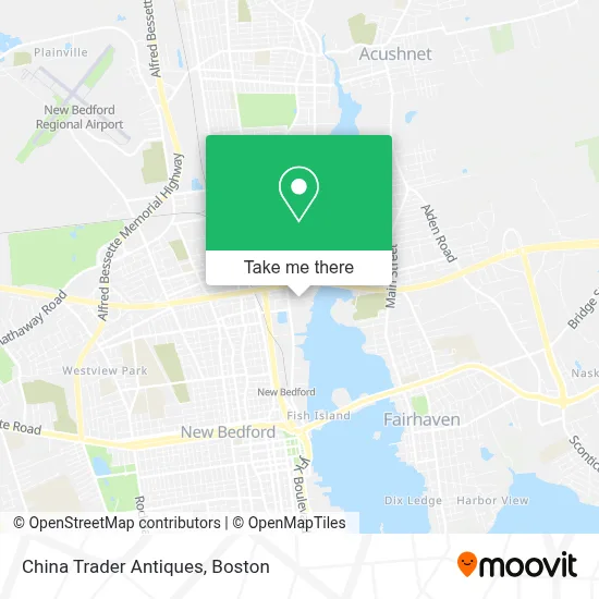 China Trader Antiques map