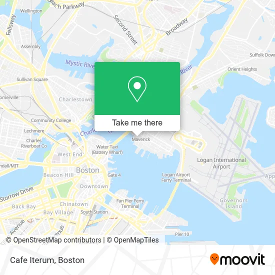 Cafe Iterum map