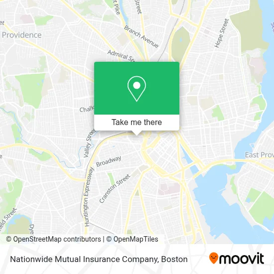 Nationwide Mutual Insurance Company map