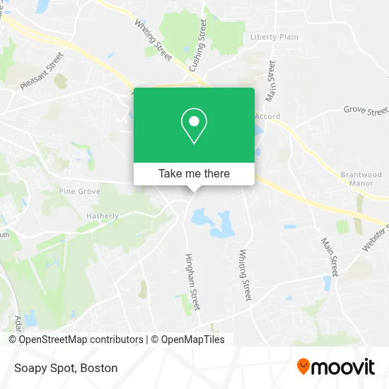 Soapy Spot map