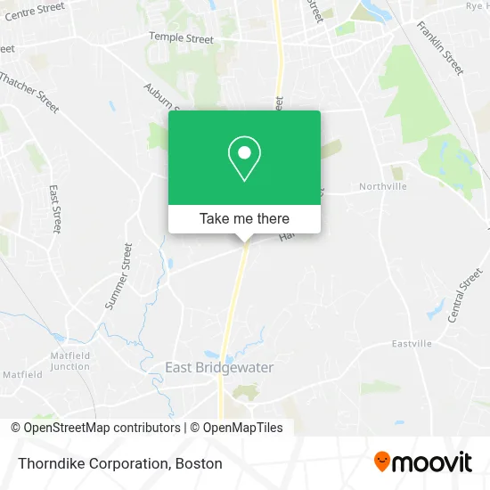 Thorndike Corporation map