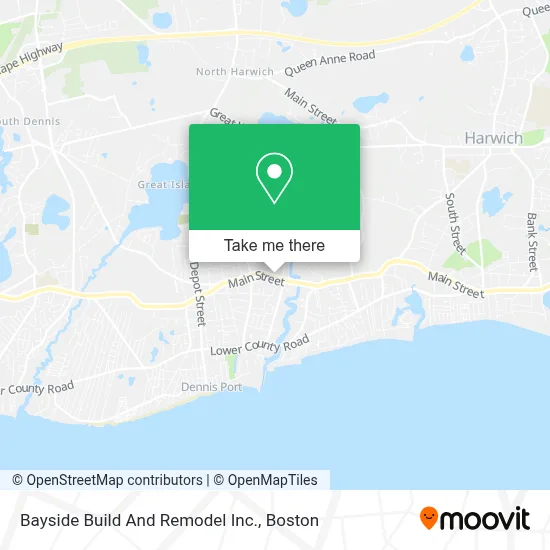Bayside Build And Remodel Inc. map