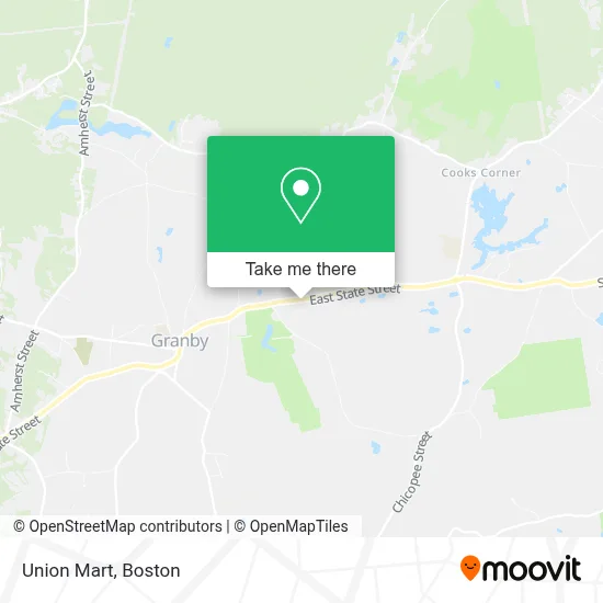 Union Mart map