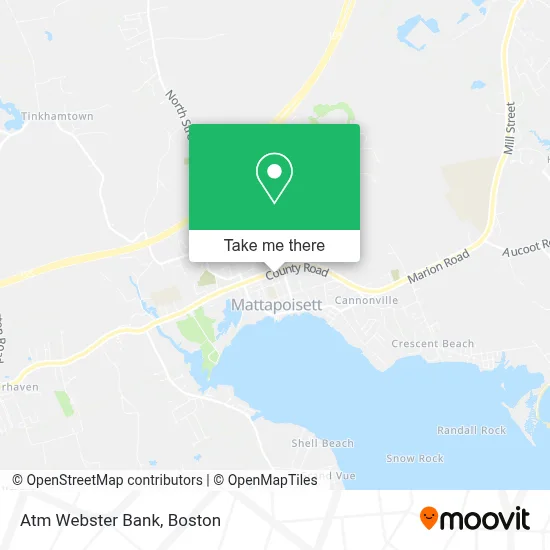 Atm Webster Bank map