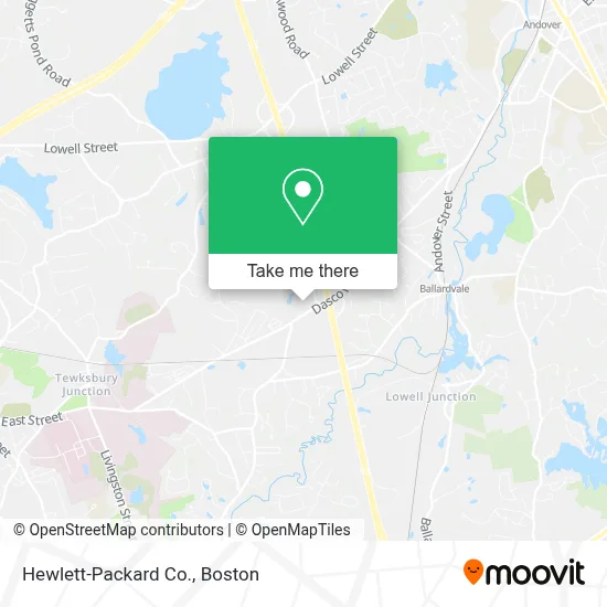 Hewlett-Packard Co. map