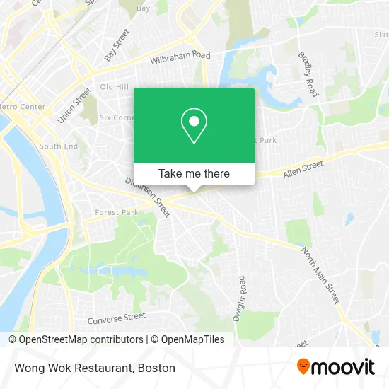Wong Wok Restaurant map