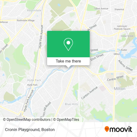 Cronin Playground map