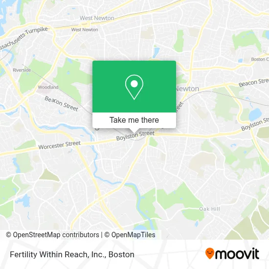 Fertility Within Reach, Inc. map