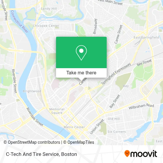 C-Tech And Tire Service map