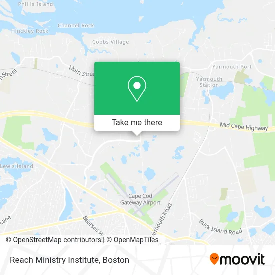 Reach Ministry Institute map