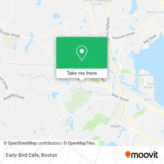 Early Bird Cafe map