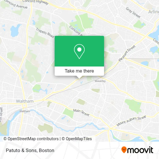 Patuto & Sons map