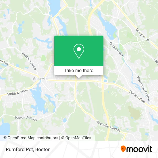 Rumford Pet map
