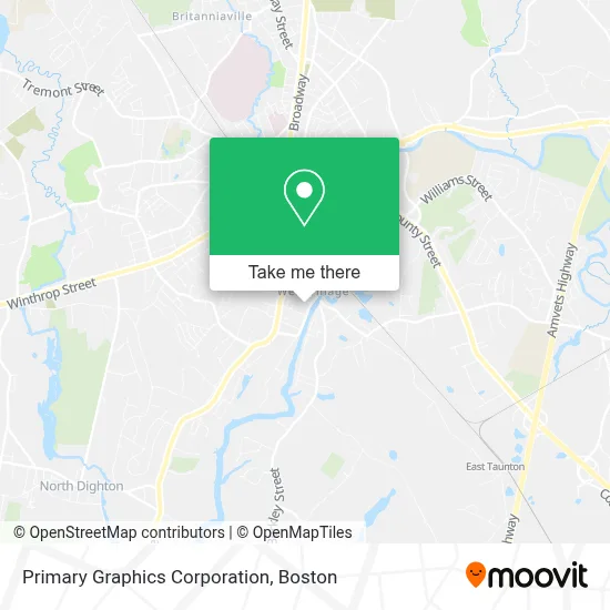 Primary Graphics Corporation map