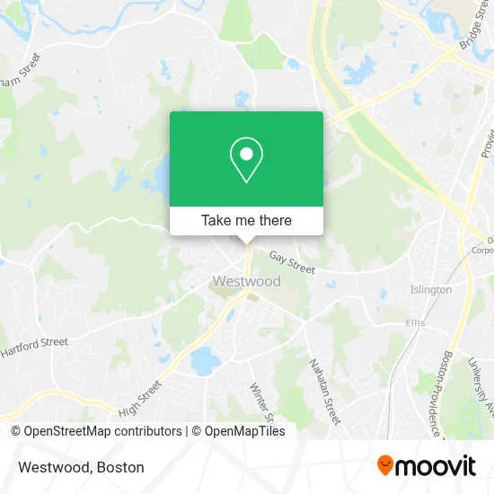 Westwood map