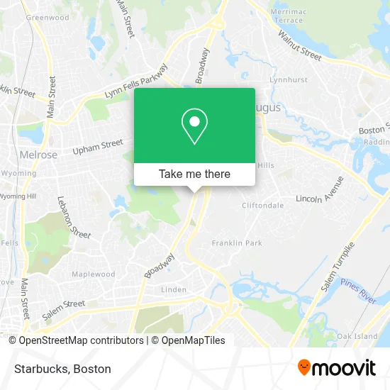 Starbucks map