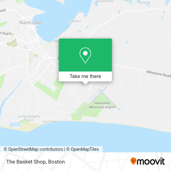 The Basket Shop map
