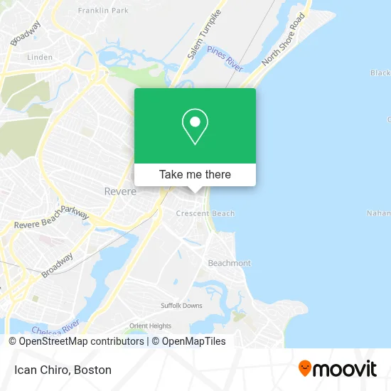 Ican Chiro map