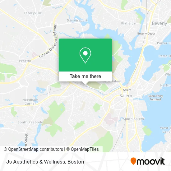 Js Aesthetics & Wellness map