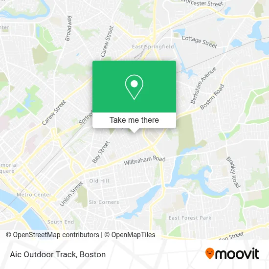 Aic Outdoor Track map