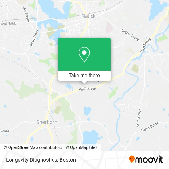 Longevity Diagnostics map
