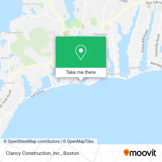 Clancy Construction, Inc. map