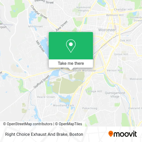 Right Choice Exhaust And Brake map