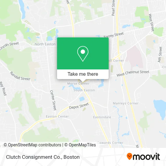 Clutch Consignment Co. map