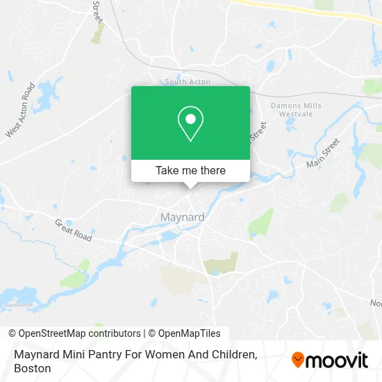 Maynard Mini Pantry For Women And Children map